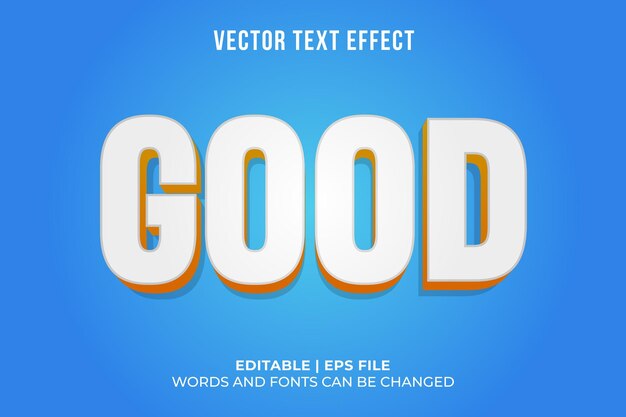 Efecto de texto 3D editable para el título de la promoción
