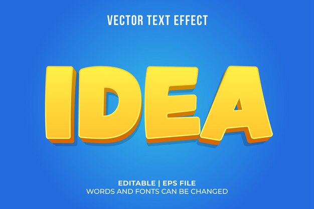 Efecto de texto 3D editable para el título de la promoción
