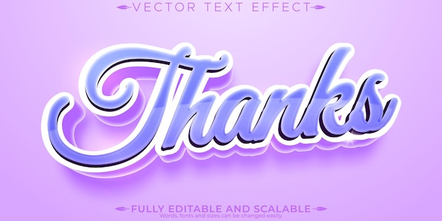Vector gratuito efecto de texto de cartel anuncio editable y mostrar estilo de fuente personalizable