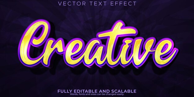 Efecto de texto creativo editable estilo de texto moderno y de venta.