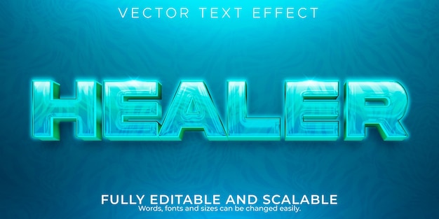 Efecto de texto de deportes, juego editable y estilo de texto de neón