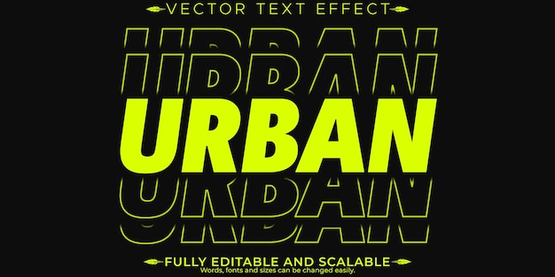 Efecto de texto deportivo editable con estilo y estilo de texto de gimnasio.