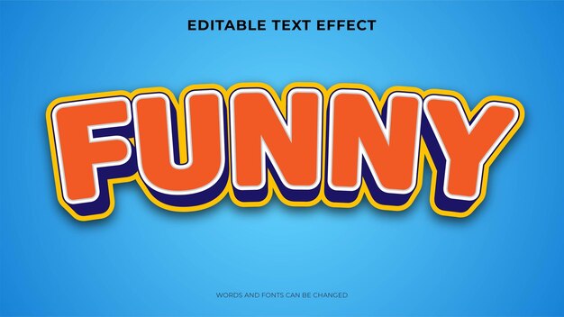 Efecto de texto divertido