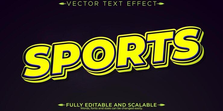 Vector gratuito efecto de texto duro editable con estilo y estilo de texto de gimnasio.