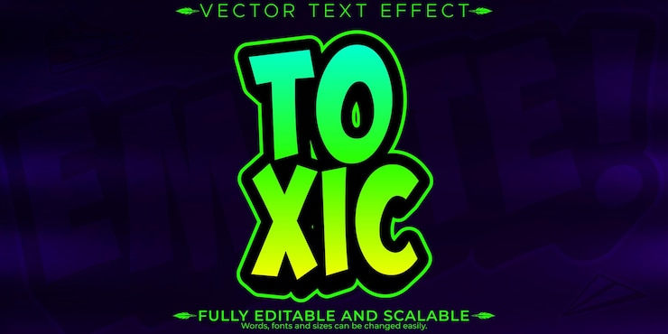 Vector gratuito efecto de texto editable icono de emoticon editable y estilo de fuente personalizable de moda
