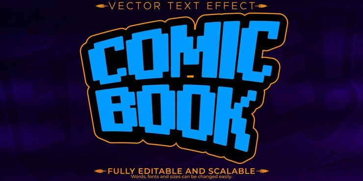 Vector gratuito efecto de texto editable icono de emoticon editable y estilo de fuente personalizable de moda