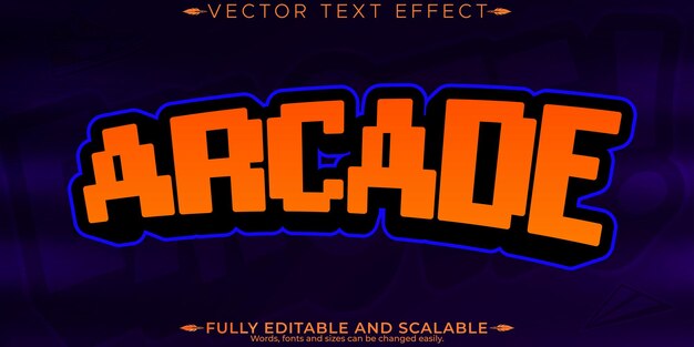 Efecto de texto editable icono de emoticon editable y estilo de fuente personalizable de moda