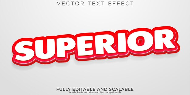 Efecto de texto de etiqueta editable estilo de fuente retro vintage