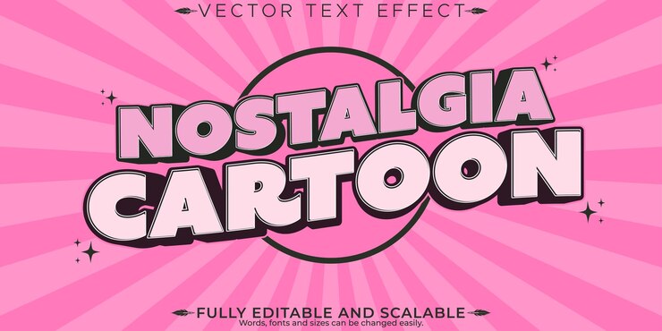 Vector gratuito efecto de texto de etiqueta retro editable estilo de texto de los años 70 y 80x9