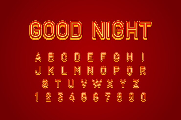 Vector gratuito efecto de texto de fuente de broadway realista