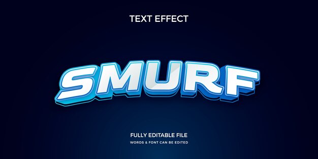 Efecto de texto de jugador realista