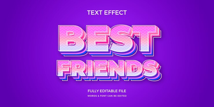 Vector gratuito efecto de texto de múltiples capas de gradiente