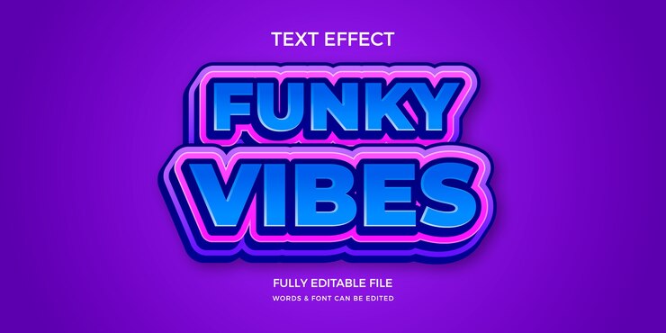 Vector gratuito efecto de texto de múltiples capas de gradiente
