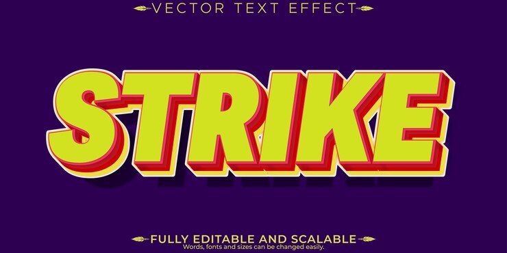 Vector gratuito efecto de texto de pegatina retro editable estilo de texto de los años 70 y 80