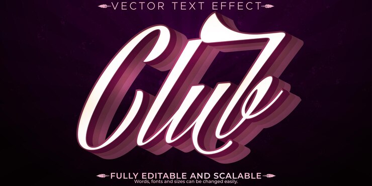 Vector gratuito efecto de texto retro vintage estilo de texto editable de los años 70 y 80