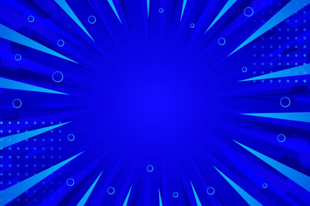 Efecto de zoom de fondo de gradiente