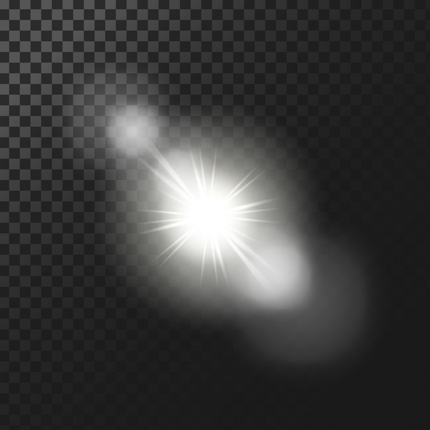 efectos de luz de fondo