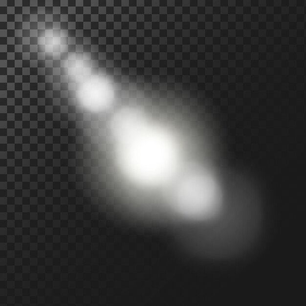 efectos de luz de fondo
