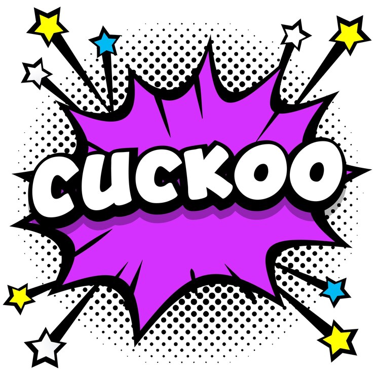 Vector gratuito efectos de sonido del libro de burbujas de discurso cómico de arte pop de cuco