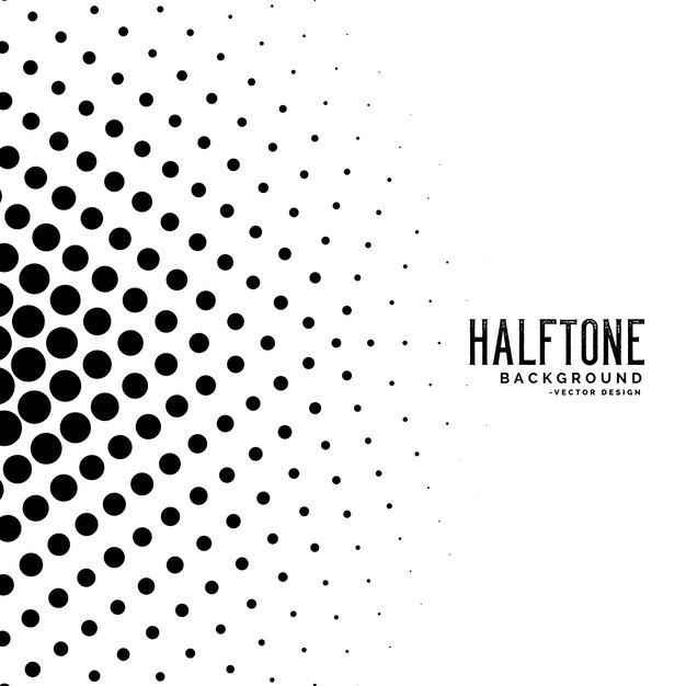 elegante círculo forma de fondo haltone