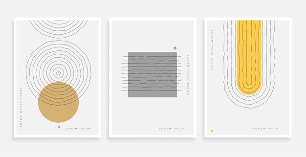 elegante colección de telón de fondo boho geométrico para el arte de la pared