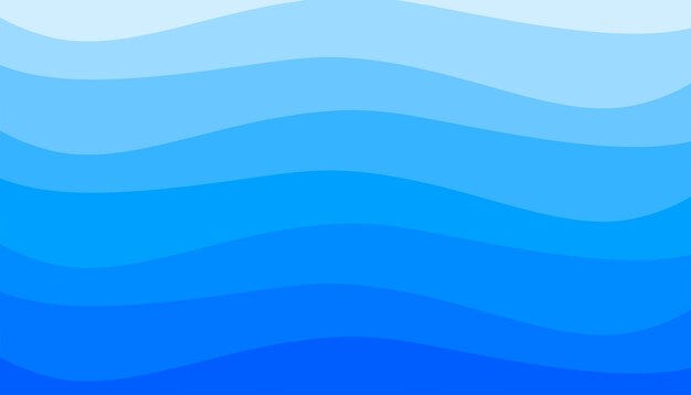 elegante y dinámico fondo fluido de ondas azules para el telón de fondo