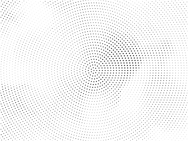 Elegante diseño circular de semitonos