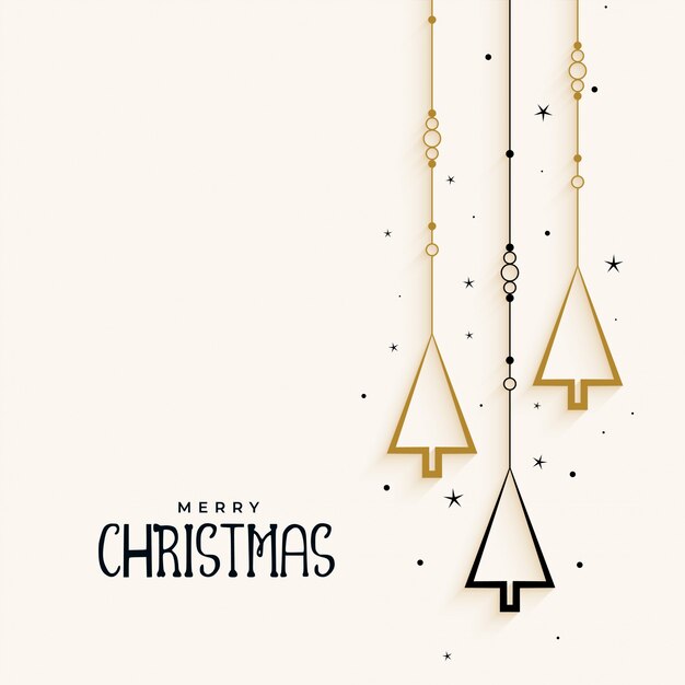 Elegante fondo elegante árbol de navidad