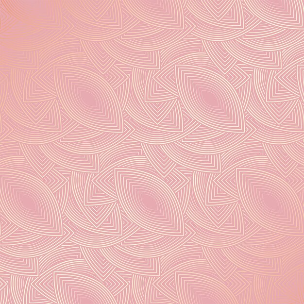 Elegante fondo de oro rosa con diseño lineal.