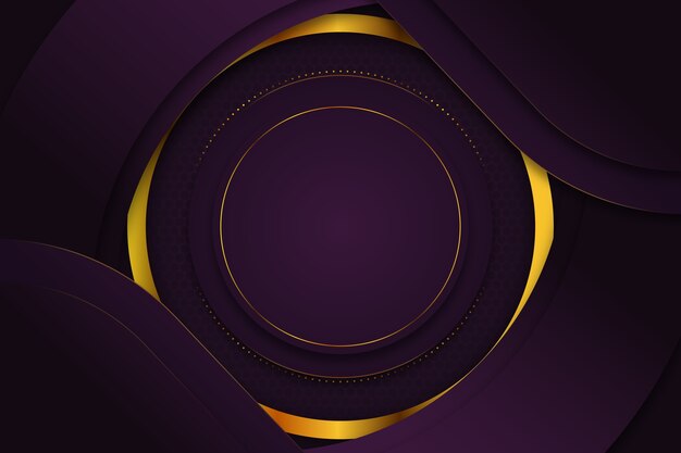 Elegante fondo oscuro con detalles dorados