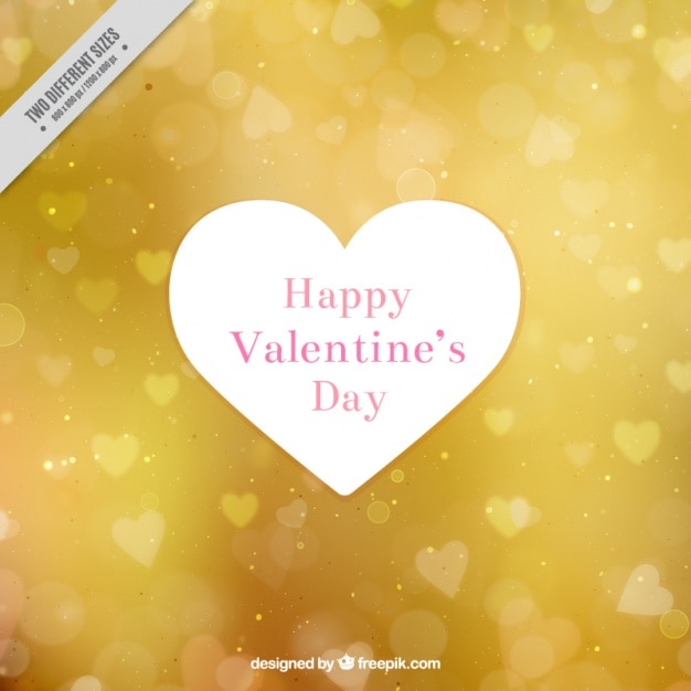 Elegante fondo de san valentín con efecto bokeh