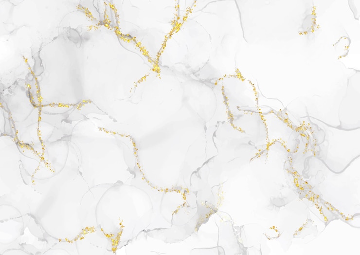 Vector gratuito elegante fondo de tinta de alcohol pintado a mano con brillo dorado