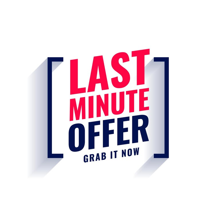 Vector gratuito elegante fondo de venta de temporada de último minuto, agarre ahora para el vector de liquidación