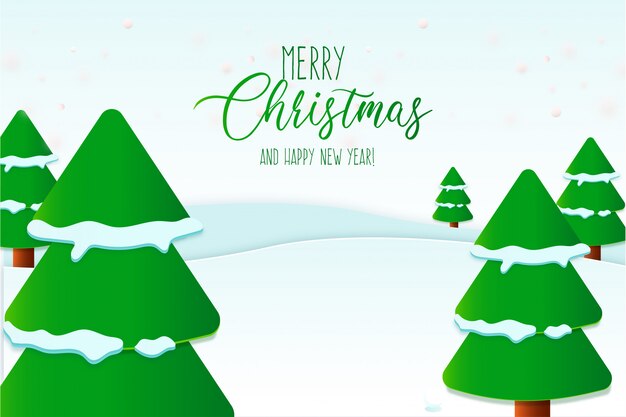 Elegante plantilla de tarjeta de feliz Navidad