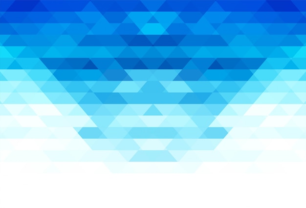 Elegantes formas geométricas azules en el fondo