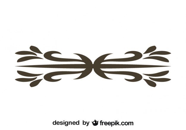 Elemento gráfico decorativo vintage