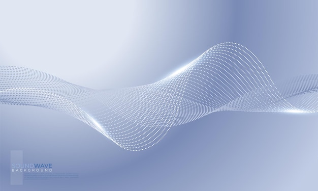 Elemento de onda abstracta para el diseño. Ecualizador de pista de frecuencia digital. Fondo de arte de línea estilizada. Vector