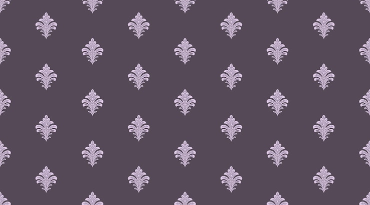 Vector gratuito elemento de patrón sin costuras de damasco vector clásico de lujo antiguo adorno de damasco real victoriano textura sin costuras para fondos de pantalla envoltura textil plantilla barroca floral exquisita vintage