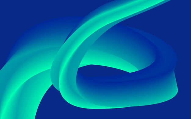 Vector gratuito elemento de vector de onda con líneas abstractas para banner de sitio web y folleto ilustración de movimiento de flujo de curva líneas vectoriales diseño de fondo inteligente