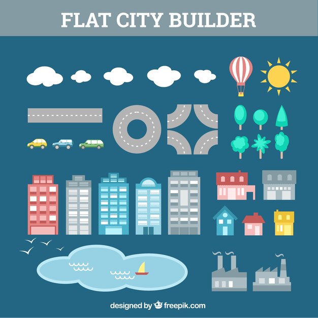 Elementos para crear una ciudad