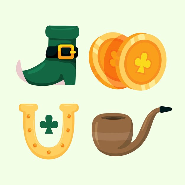 Elementos del día de san patricio