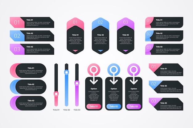 Elementos de diseño infográfico