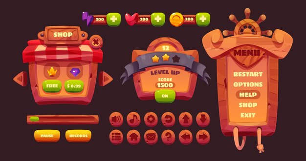 Elementos de diseño de juegos piratas