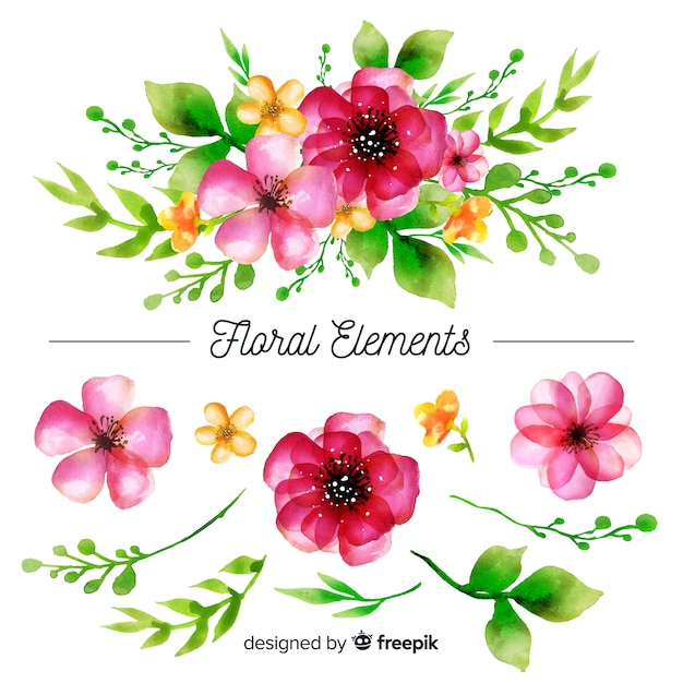 Elementos florales