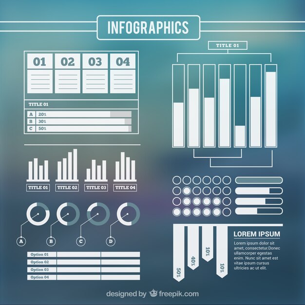 elementos para infografía