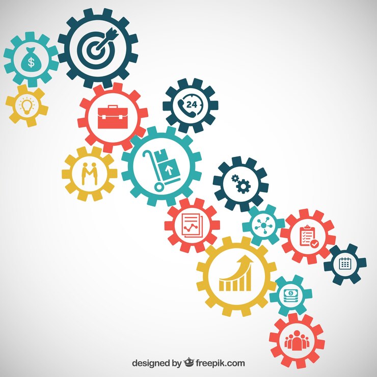 Vector gratuito elementos infográficos para empresas