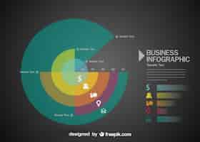 Vector gratuito los elementos infográficos modernos