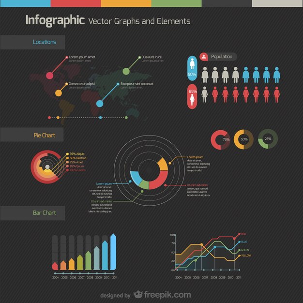 los elementos infográficos