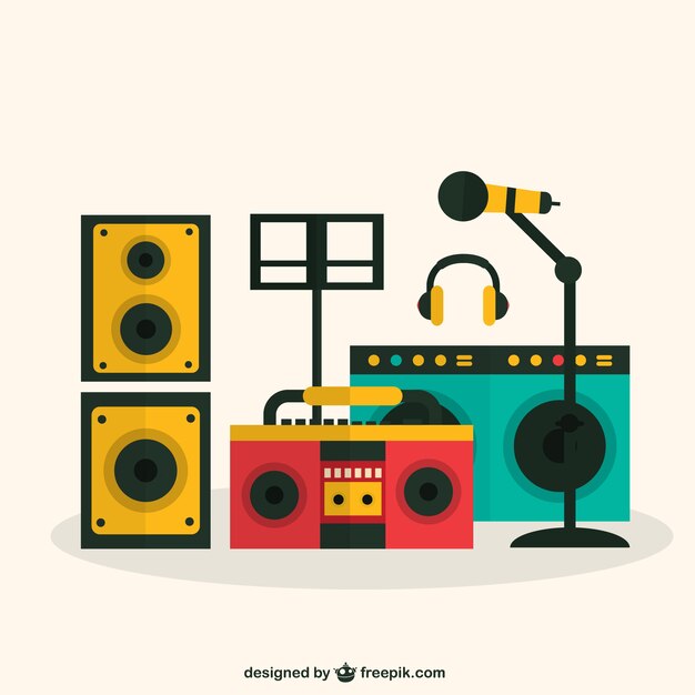 Elementos de música colorida