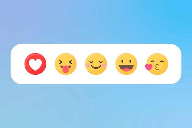 Emoji mixto conjunto